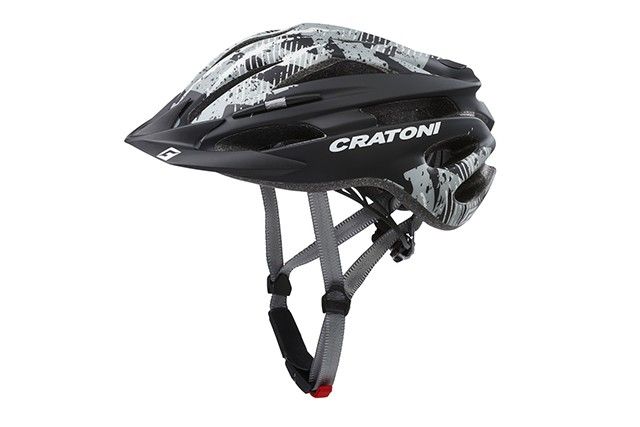 Cratoni Fahrradhelm Pacer Jr. S-M black-anthracite matt